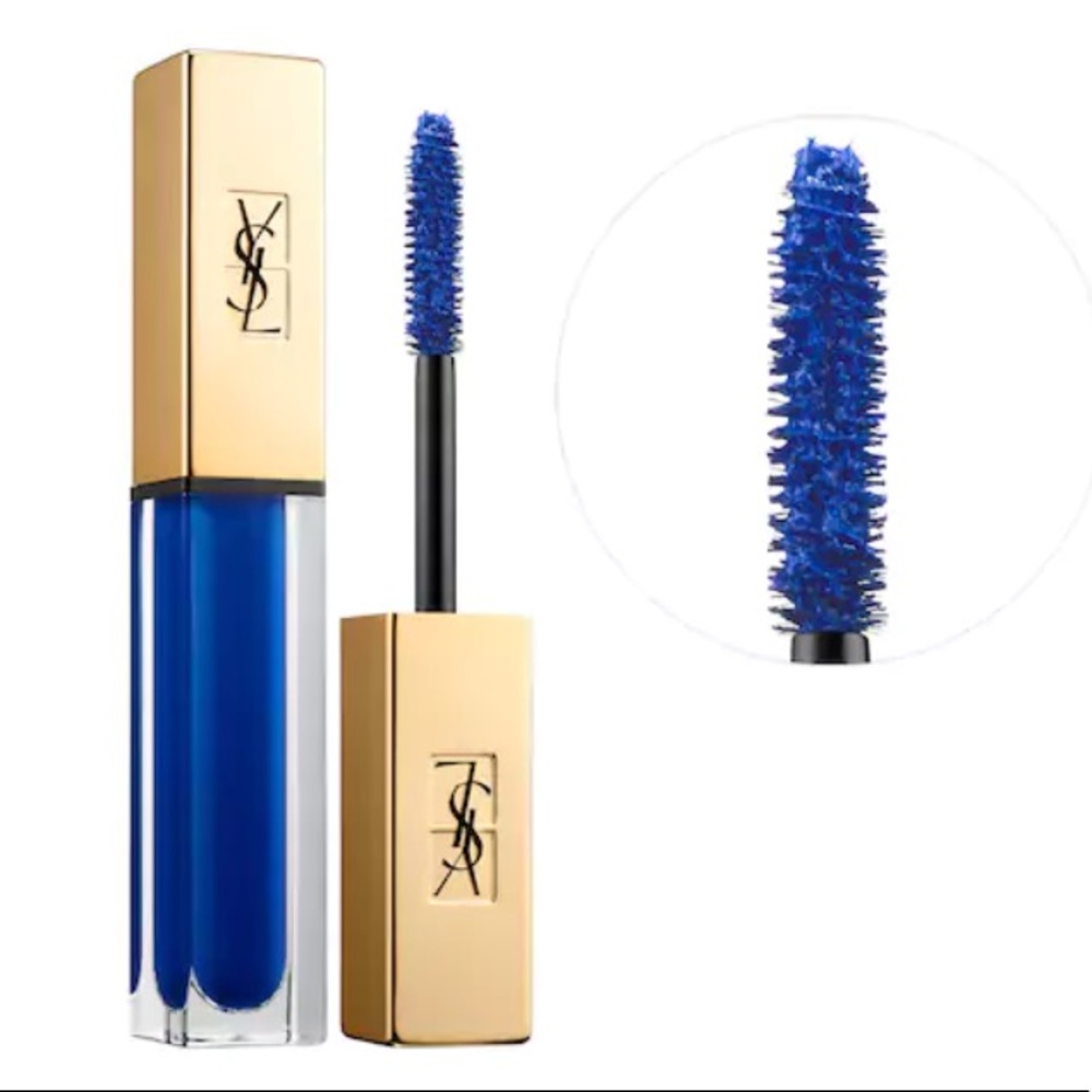 Yves Saint Laurent blue vinyl couture mascara